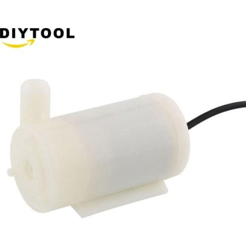 Mini Micro Submersible Water Pump DC 3-6V Low Noise Brushless Motor Pump 120L/H