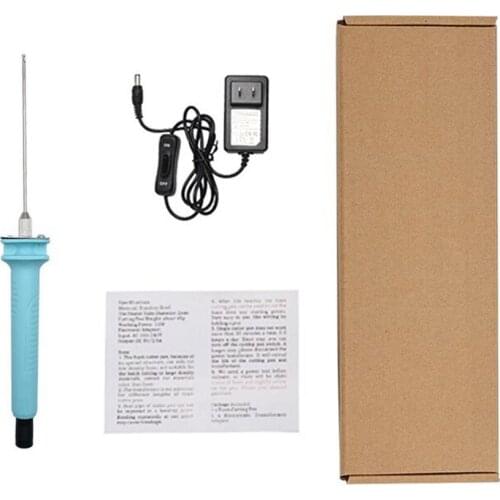 1pcs Electric Styrofoam Foam Cutter 10cm CUTS FOAM KT Board WAX Cutting Machine with Adaptor For Hobby Craft Drop Shipping Sale