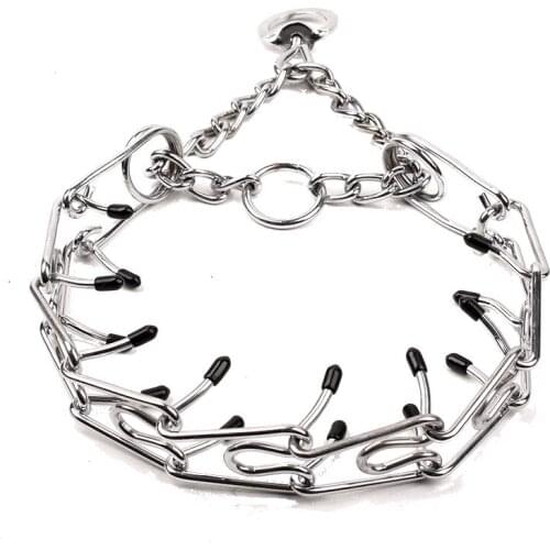 Dog Pinch Collar, Iron Trainning Chain Leads Leashes, Pet Harness Necklace for Small Medium Big Dogs Supplies Pet Product