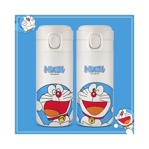 IVYYE Doraemon Fashion Anime Thermoses Cartoon Office Water Bottle Home Cup Gifts Unisex NEW