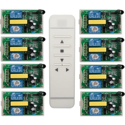 Tubular motor garage door / projection screen / shutters AC 220 V RF Wireless Remote Control switch