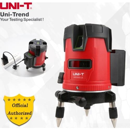 UNI-T LM550G-LD/LM520G-LD/LM530G-LD touch type strong light green laser level meter/cross marking meter/room measuring meter
