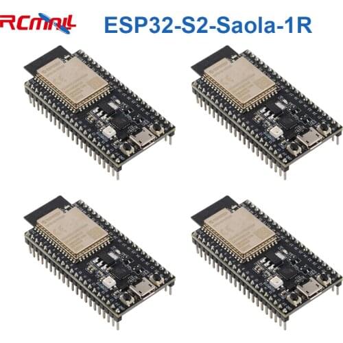 ESP32-S2 Saola 1R Dev Kit featuring ESP32-S2 WROVER Support Windows Linux macOS
