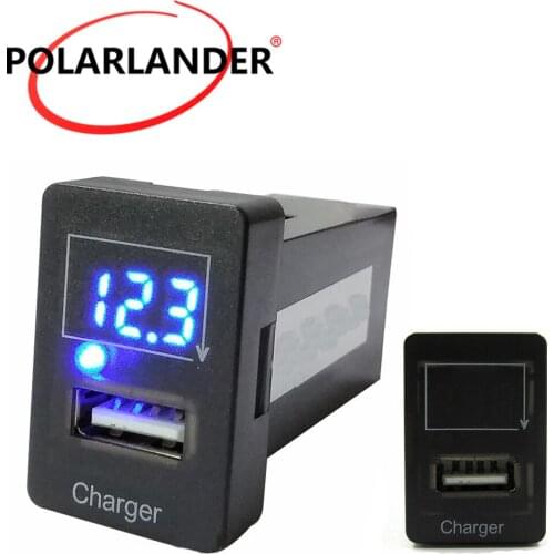 USB Interface Socket Car Charger for Mazda 5V 2.1A USB Socket Dashboard Phone Charger