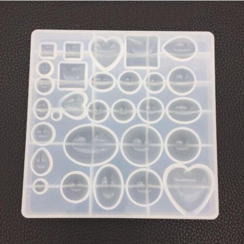 DIY Time Gem Patch Stencil Small Handmade Pendant Mirror Handmade Jewelry Tool Accessories
