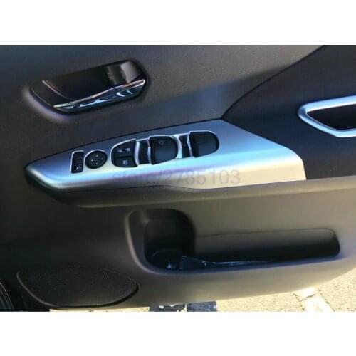 For NISSAN SERENA Suzuki Landy C27 2016 2017 ABS chrome paintings armrest door window lifer switch trim Only right-hand drive