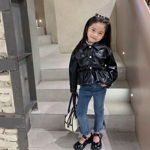 Кожаные куртки для девочек LOKEDIKE China At AliExpress
