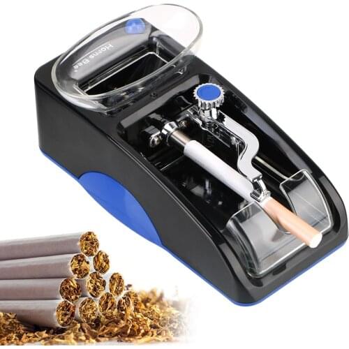Electric Automatic Cigarette Rolling Machine DIY Tobacco Roller Injector Maker Smoking Accessories EU US Plug