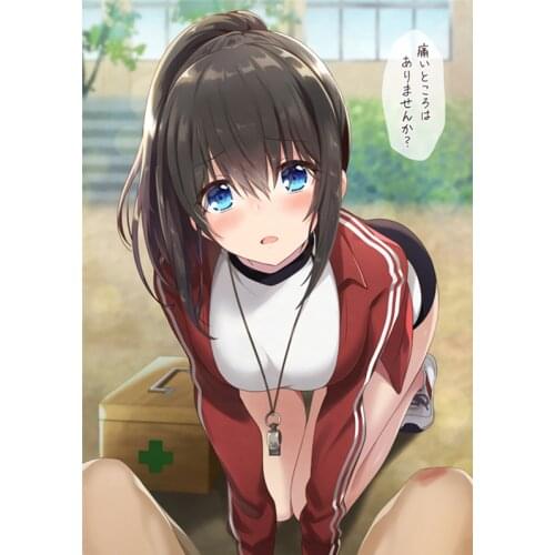 RuleMylife Sagisawa Fumika Anime Cute Girl car stickers decal anime cute car accessories decoration pegatinas para coche