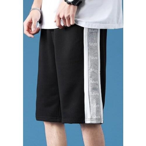 2021 Summer Sports Casual Shorts Jogging Men Plus Patchwork Drawstring Shorts Men Running Gym Shorts Drawstring Shorts for Men