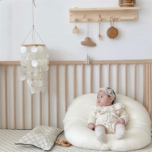 Shell Wind Chime Room Decoration Nordic Home Office Kids Room Nursery Decor Hanging Windchimes Wall Pendant Creative Gifts