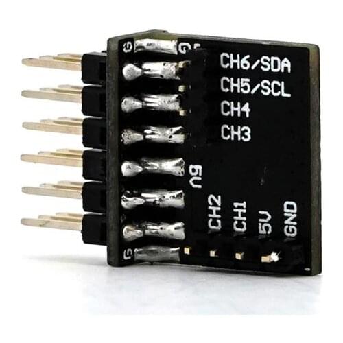 Original TEAM BLACKSHEEP TBS Crossfire Nano RX Adapter 6CH PWM ADAPTER for fpv Drone RC plane rc airplane DIY Toys