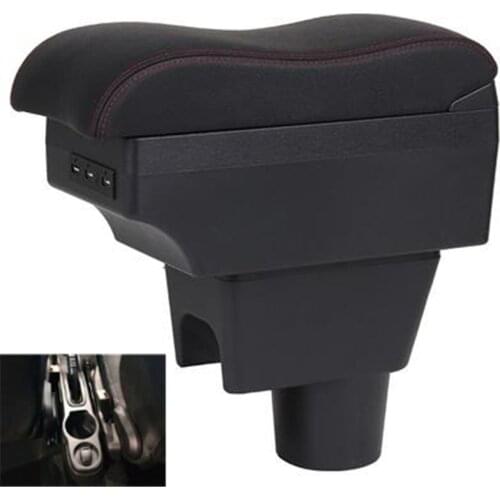 For Dacia Duster Armrest box central Store content DUSTER armrest box with USB interface