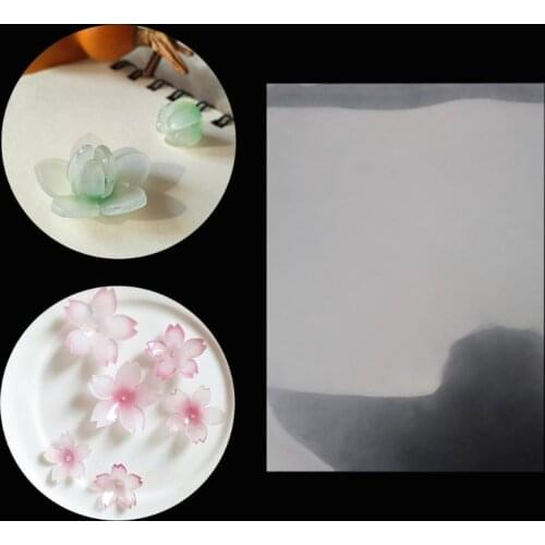 DIY Clear Blank Heat Shrink Paper Film Sheets Art Design Drawing Jewelry Making