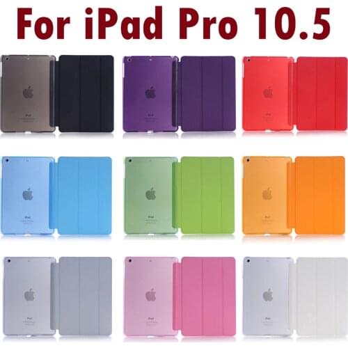 For Apple iPad Pro 10.5 inch 2017 Sleeping Wakup Ultral Slim Leather Smart Cover Case for iPad Pro 10.5 A1701/ A1709