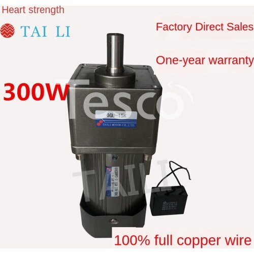 AC Asynchronous Micro Constant Speed and Speed Control 300W Reduction Gear Motor Mada 220v380v