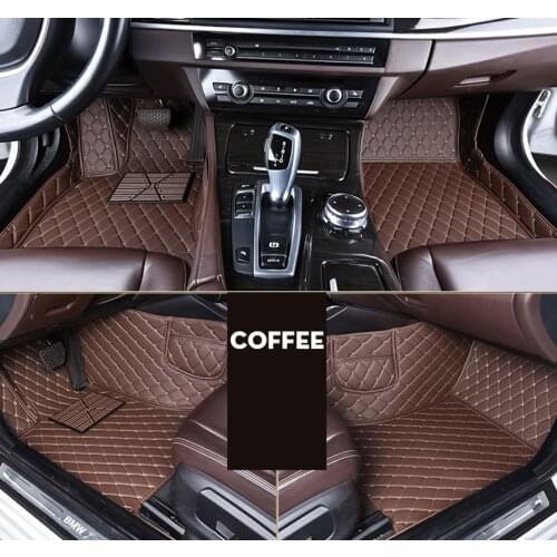 Car Floor Mats Carpets For Toyota Tundra 2013 2012 2011 2010 2009 2008 2007 Luxury Double Layer Wire Loop Auto Interior Custom