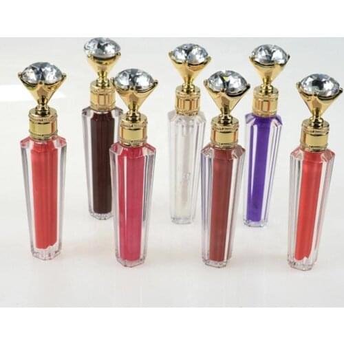 Diamond Lip Gloss Wholesale Private Label Lipgloss Bulk Waterproof Liquid Lipstick Unbranded Makeup Custom Logo Low Moq Vendors
