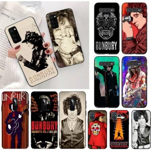 Enrique Bunbury Phone Case for Samsung Galaxy S20 FE plus Ultra S6 S7 edge S8 S9 plus S10 5G lite 2020