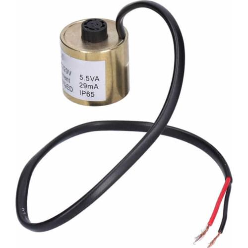 AC 220V DT Cylindrical Solenoid Valve Electric Silent Oil-Free Pump Air Compressor Accessories