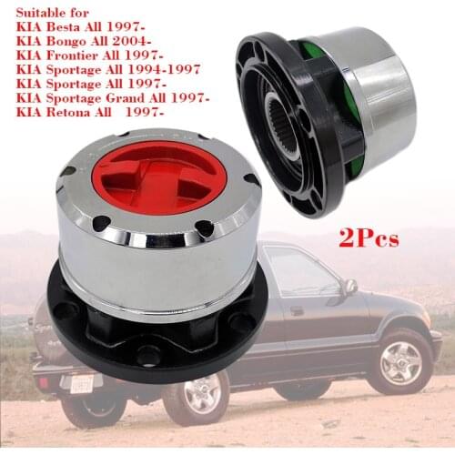 FOR KIA Sportage Grand Sportage Retona Frontier Besta 4X4 Bongo Bearing 1997- wheel locking hubs AVM460HP B034HP 2 pieces