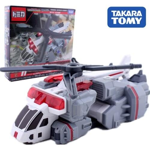 TAKARA TOMY Action Figure Speed Rescue Children Gifts Doll Toys Transformation TOMICA Rescue Helicopter Toy
