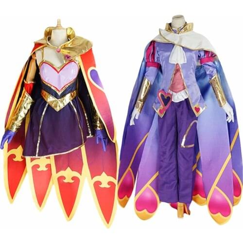 The Game LOL Rakan and Xayah Valentines Day Uniforms Cosplay Costume