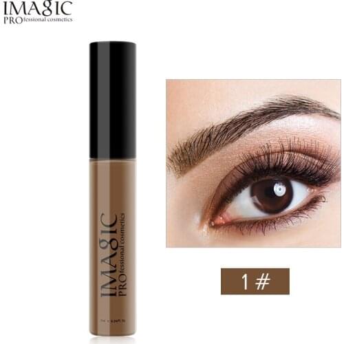 IMAGIC Professional Eyebrow Mascara Cream Makeup Long Lasting Waterproof of 4 Colors Dye Eyebrow Gel Enhancer Cosmetics