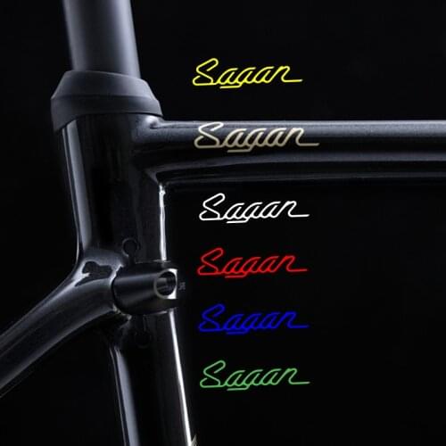 2 PCS, Sagan Sticker for Bicycle Frames Head Tube MTB Road Bike Carboon Bike Fixed Gear Cycling Decals