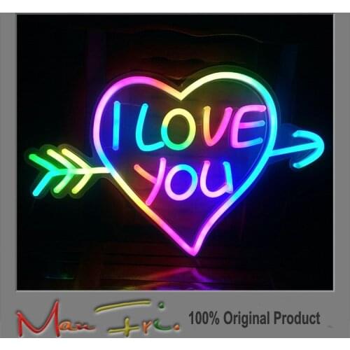 Outdoor advertising business sign RGB LED soft neon open signs tube sign for pub