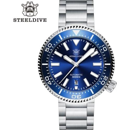 New Arrival ! SD1976 Steel Dive Brand NH35A Japan automatic movement stainless steel sapphire 1000m dive watch men OEM