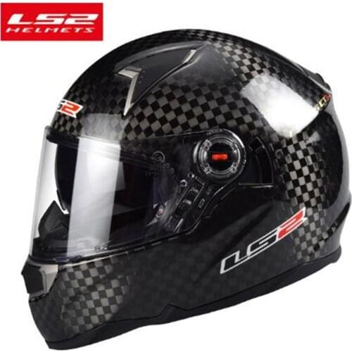 Original LS2 FF396 Full Face Motorcycle Helmet 12k Carbonfiber capacete moto Man Woman Racing Casco moto cascos para moto ECE