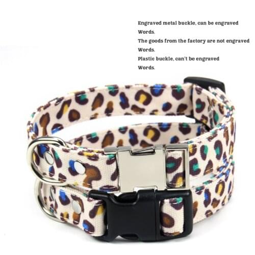 Personalized Dog Collar Free Engraved Name ID Tag Nameplate for Small Medium Large Dogs Accessories