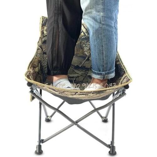 Folding Chair Portable Outdoor Ultra Light Back Car Leisure Beach Light Actor Director Fishing Moon Chair