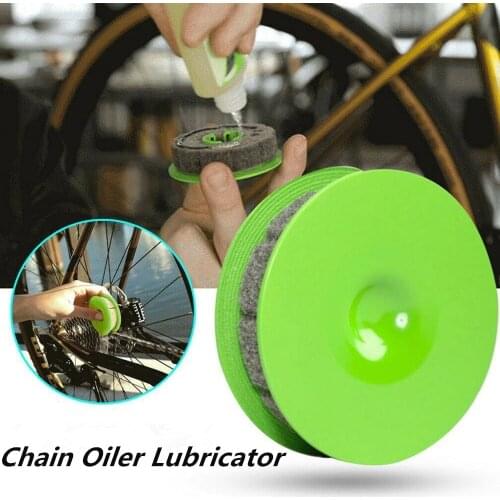 Bicycle Chain Oiler Lubricator Cycling Gear Roller Cleaner Lubricant Bicycle Repair Tools Spare Parts For Bicycle Accessories