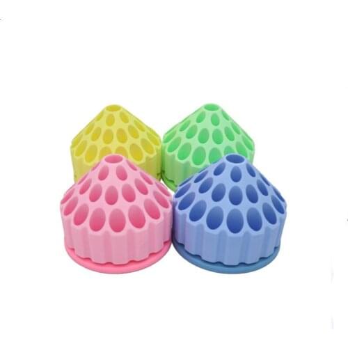 Dental 360-degree Rotating Grinding Head Storage Box 35-hole Low-speed Bur Storage Rack Storage Box Tool Storage Box