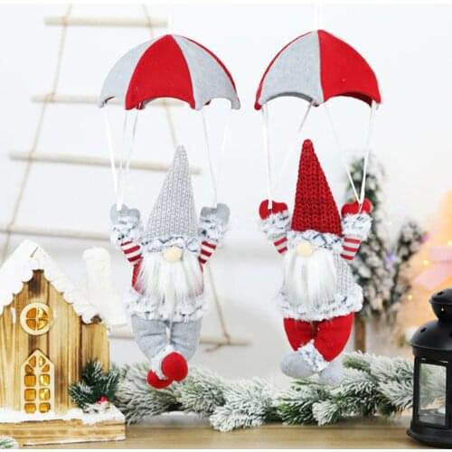 High Quality Low Price Lovely Christmas Old Man Decoration Hanging Swedish Gnome Funny Doll Ornaments