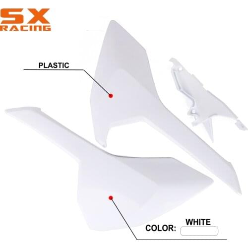 Motorcycle Rear Left And Right Side Number Plate Cover For Husqvarna FC250 FC350 FC450 TC125 TC250 FX250 FX350 FR TE TX TE250I