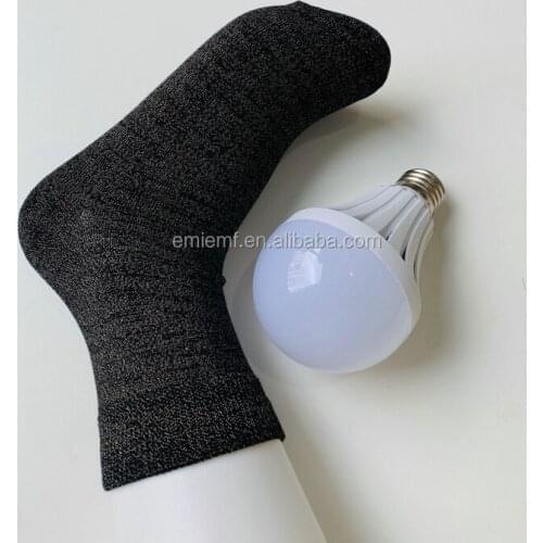 RF Shielded Conductive Socks Shield Against Radio Frequency & Electric Radiation