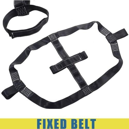 1pc Black Motorcycle Scooter Binding Strap Fastening Tire Bundle Rear Wheel Strap Motorcycle Tire Strap Foldable Parts