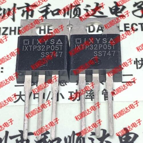 10pcs/lot IXTP32P05T New Spot TO-220 -50V -32A