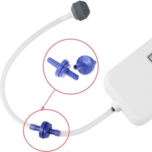 5pcs/set Aquarium Fish Tank Air Pump Check Valve One Way Non-Return Valve Fish Tank Aquarium Water Air Pump