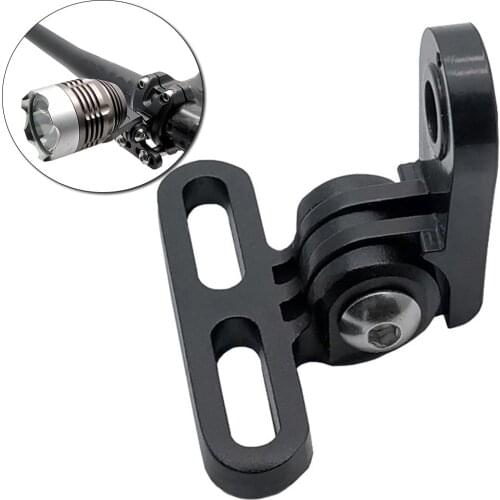 Bicycle Holder Adapter Aluminum Sport Camera Light Lamp Rack Digital Cameras Adapter Bike Handlebar Mount Holder