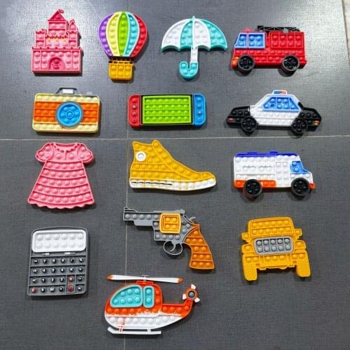 Push It Fidget Bubble Sensory Toy Autism Needs Squishy Stress Reliever Toys Fidget It Decompression Toys Adult Kid Squeeze Board