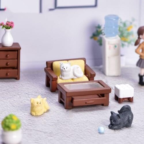 1:12 Simulation Miniature Figurines Decoration European Chinese Furniture Ornaments Pocket Home Furnishings Props Jewelry Rack