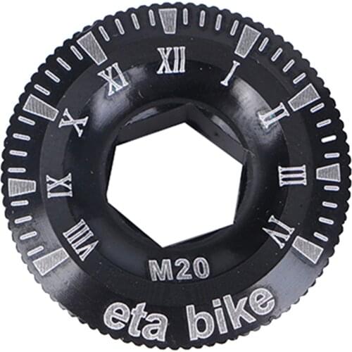 M20 Bike Crankset Crank Part Bottom Bracket Cap -Aluminum Alloy