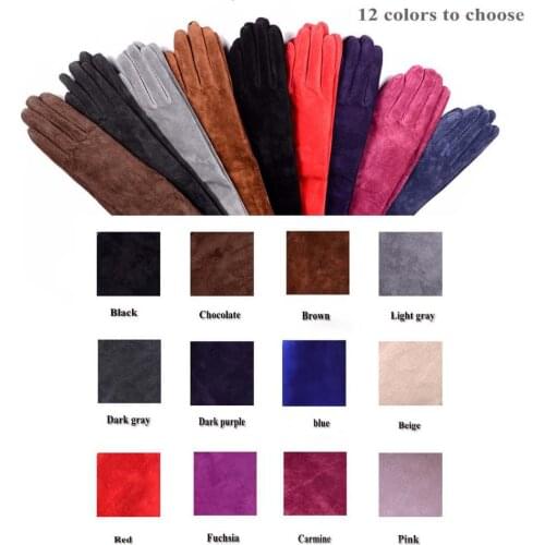 Kimobaa Women's Suede Gloves China