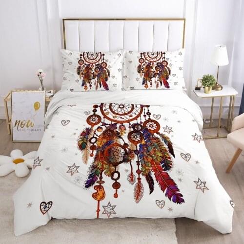 Bedding Sets Duvet Cover Set Comforther Cases Quilt Covers Pillowcase 3D Bohemian King Queen Full Twin Size Bed Linen
