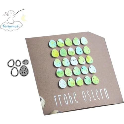 CH Eggs Metal Cutting Dies Stencils for DIY Scrapbooking/photo Album stamps Decorative Embossing DIY Paper Card