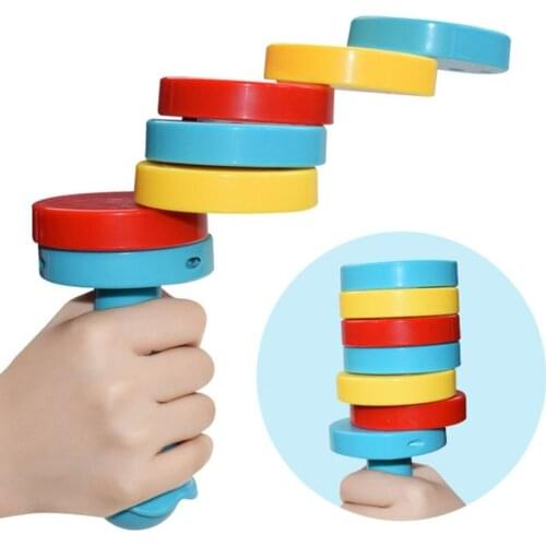 Novelty Decompression Stick Toys Balance Toys Educational Toys Rotating Building Blocks Games Tumbler Childrens Toys